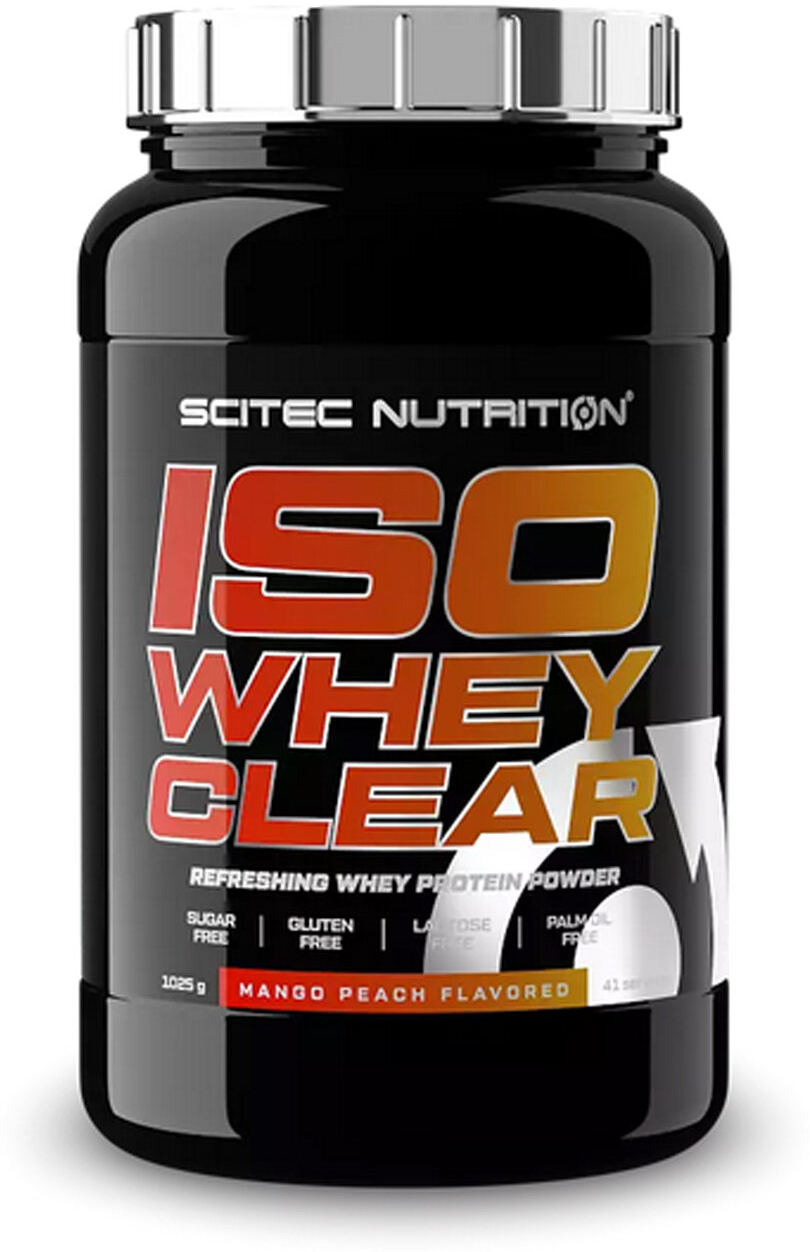 Scitec Nutrition Iso Whey Clear 1025 г.Манго-персик