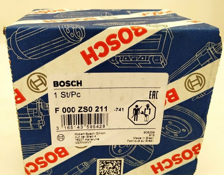 Катушка зажигания Bosch F000ZS0211 черный - фотография № 6