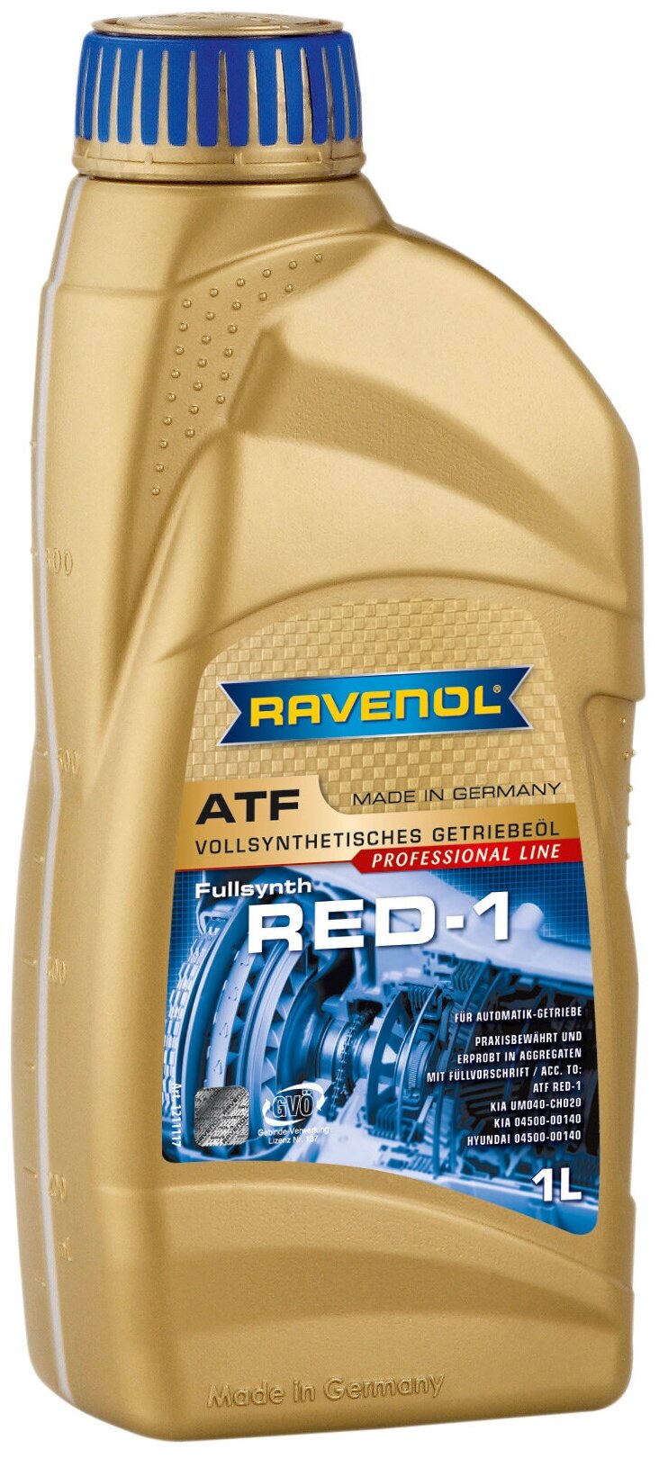 Масло трансмиссионное RAVENOL ATF RED-1