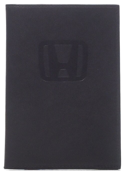 Бумажник Форсаж, фактура гладкая, черный