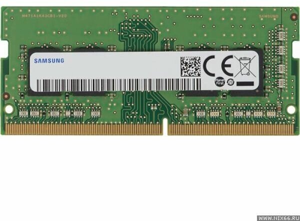 Оперативная память SODIMM 8GB DDR4-2666 Samsung M471A1K43DB1-CTD