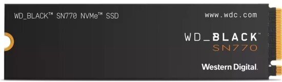 Накопитель Western Digital SSD M.2 Black SN770 500GB PCIe 4.0 x4 TLC 3D NAND (WDS500G3X0E)