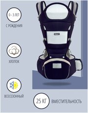 Рюкзак-переноска Aixintu. Кенгуру-слинг для переноски ребенка, синий