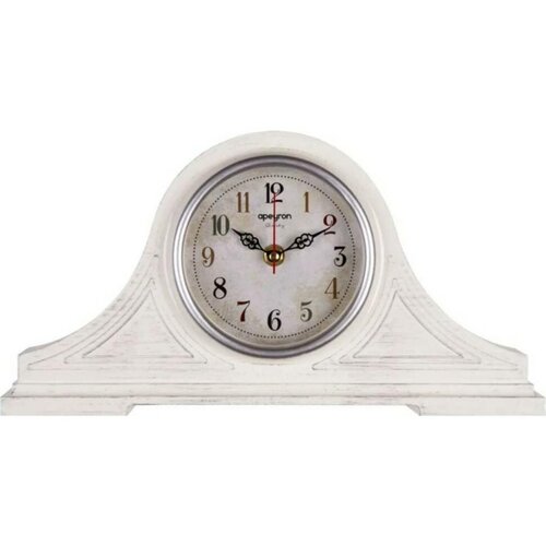 Настольные часы Apeyron цвет корпуса белый с серебром PLT211305