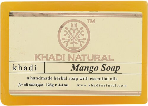 KHADI Индийское мыло Khadi Natural Mango Soap 125 g