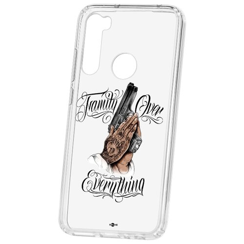 фото Чехол на xiaomi redmi note 8 kruche print семья превыше