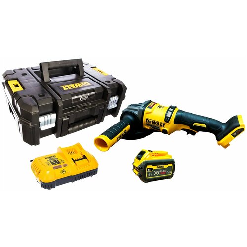 Аккумуляторная шлифмашина DeWalt DCG414T1