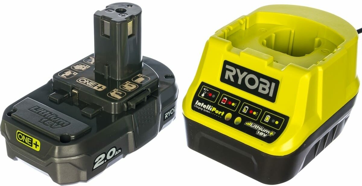 Комплект RYOBI RC18120-120 18 В 2 А·ч