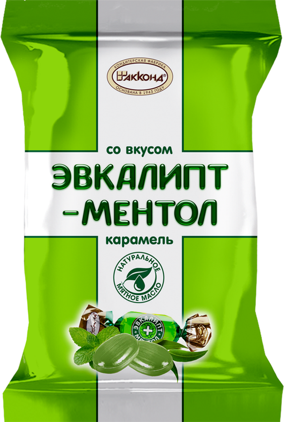 Конфеты карамель Эвкалипт-Ментол 150 гр.