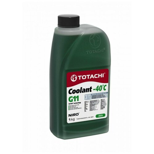 Жидкость Охлаждающая Totachi Niro Coolant Green -40c G11 1кг TOTACHI арт. 43201