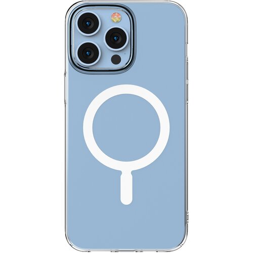 Чехол-накладка Comma Hard Jacket Anti-Backterial Magnetic Case для iPhone 14 Pro (Цвет: Clear) чехол накладка comma hard jacket anti bakterial magnetic case для iphone 15 pro max цвет clear