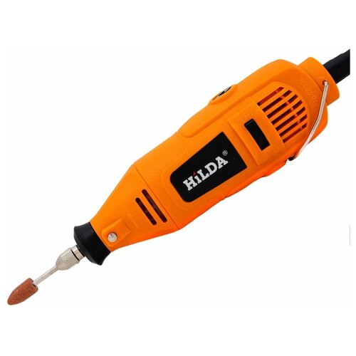Гравер HiLDA 200W гибкий вал 200 Вт черныйжелтый кейс 2940₽