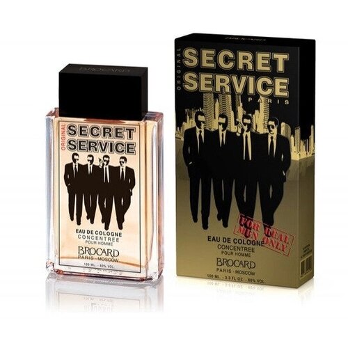 Brocard Secret Service одеколон 100 мл для мужчин brocard parfums одеколон мужской secret service platinum 100 мл