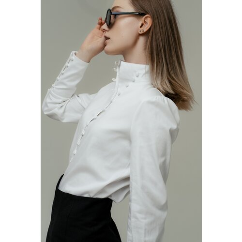Рубашка белая женская офисная