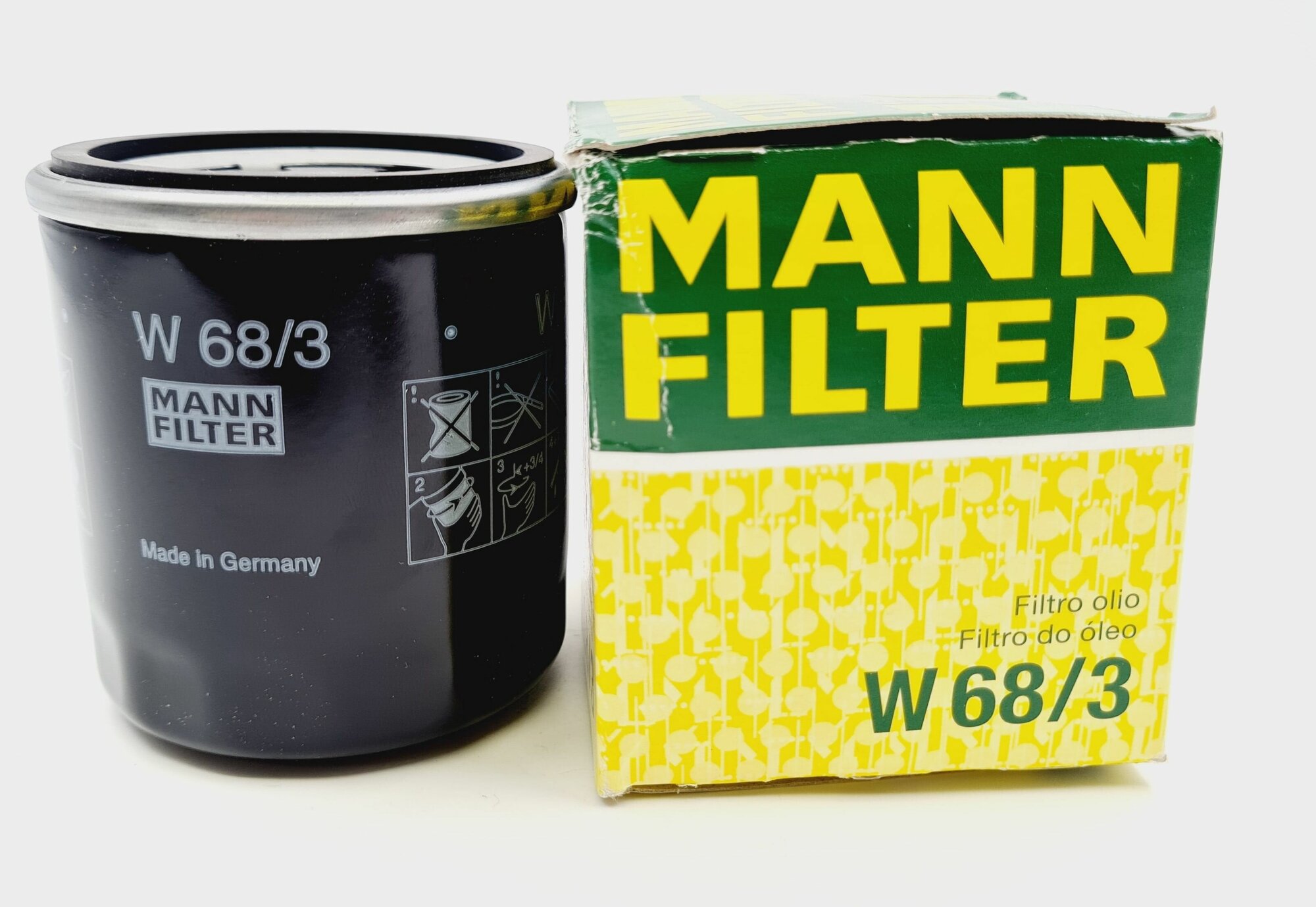 Фильтр маслянный двигателя MANN-FILTER - фото №13