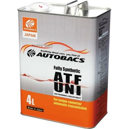 Жидкость Трансмиссионная Atf Uni 4l AUTOBACS арт. A01555200