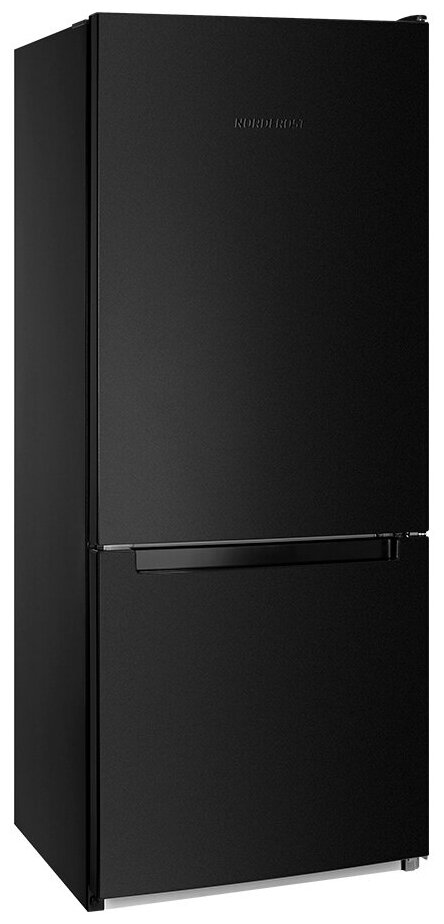 Холодильник NORDFROST NRB 121 B двухкамерный, 240 л объем, черный матовый
