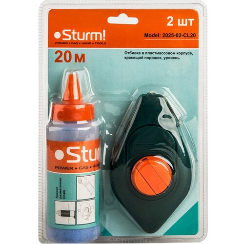 Отбивной шнур Sturm! 2025-02-CL20