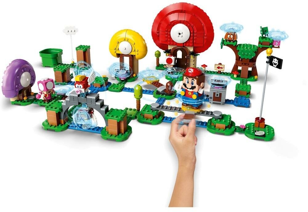 Конструктор LEGO Super Mario Погоня за сокровищами Тоада - дополнительный набор, 464 детали (71368) - фото №16