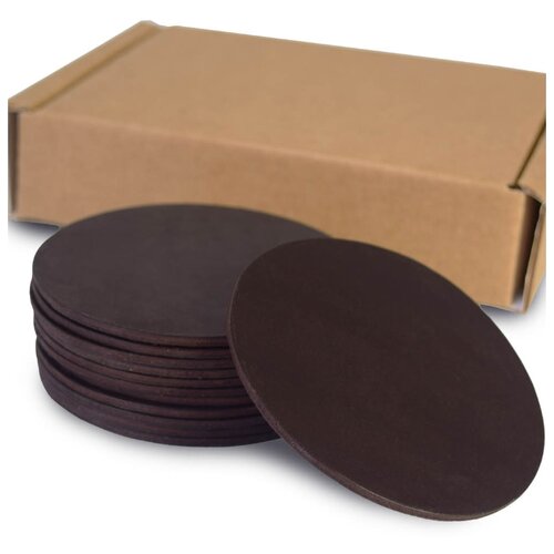 Кожаный костер Hantley темно-коричневый 12 шт.