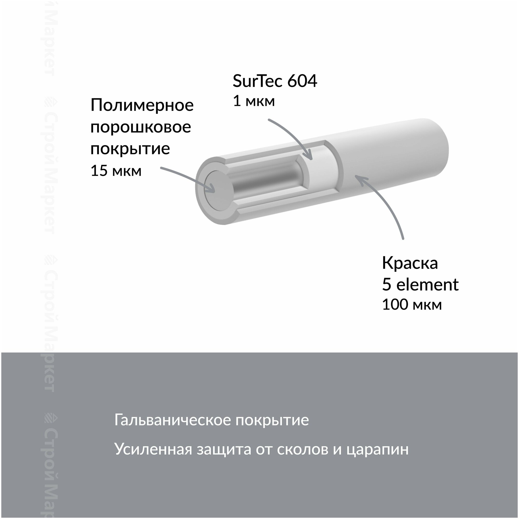 Cтеллаж металлический для ванной и цветов трёхъярусный 18,5х15х70,5 см, цвет белый - фотография № 5