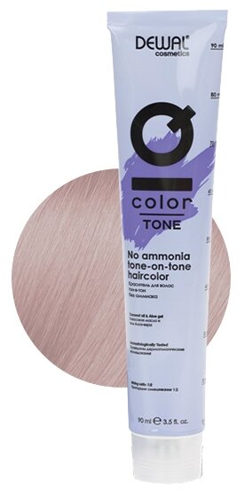 Dewal Cosmetics Краситель полуперманентный IQ COLOR TONE, 10.21 Extra light pearl ash blonde