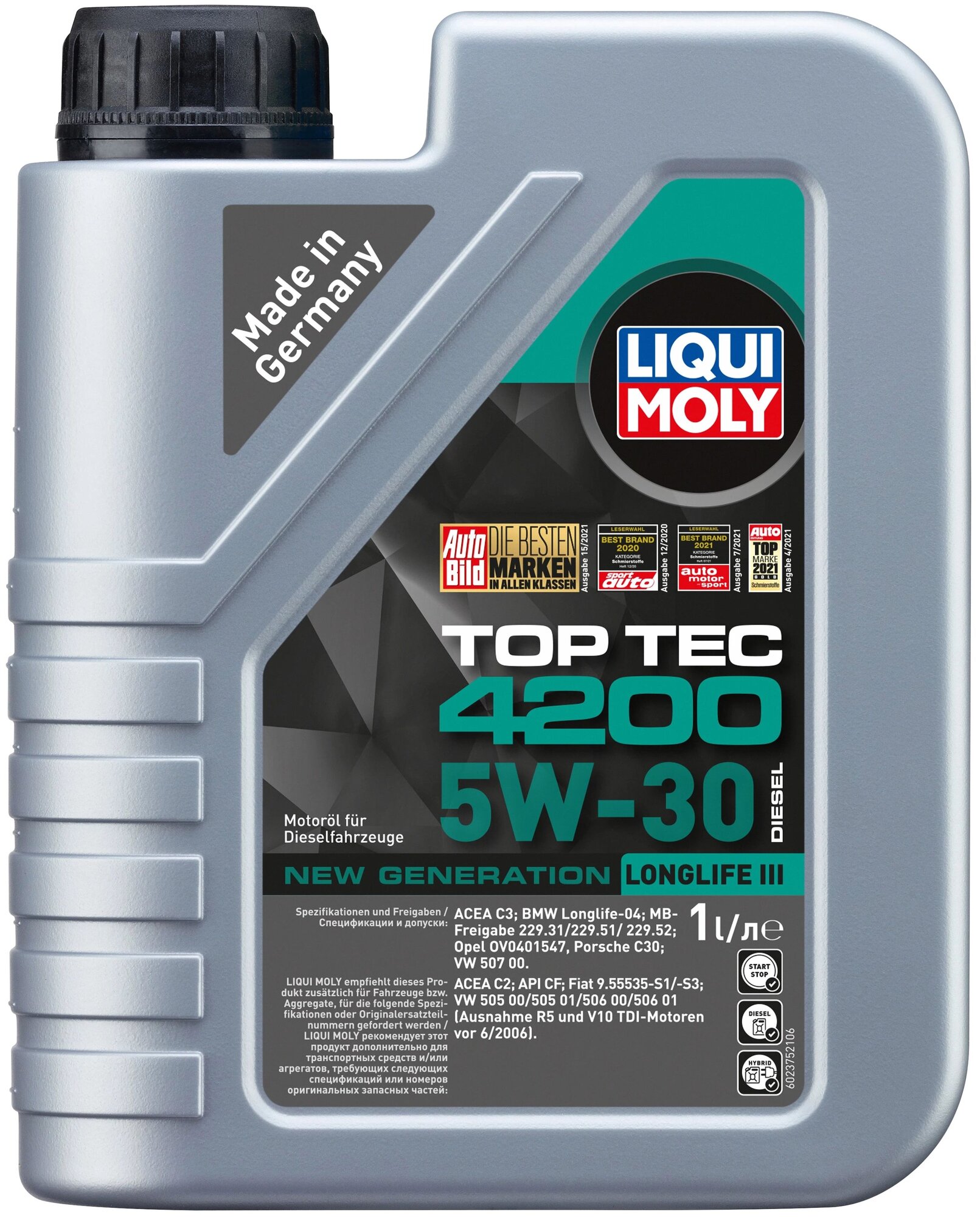 LIQUI MOLY 2375 Моторное масло