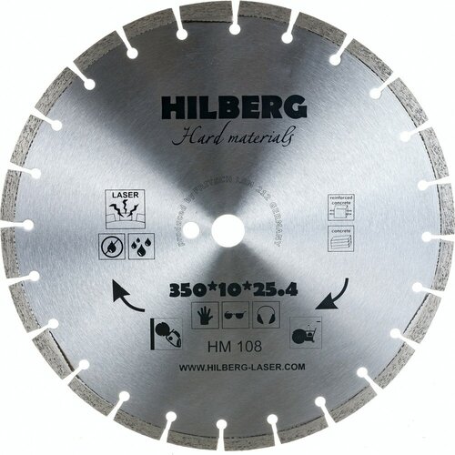 Отрезной алмазный диск Hilberg Hard Materials отрезной диск алмазный hilberg hard materials лазер