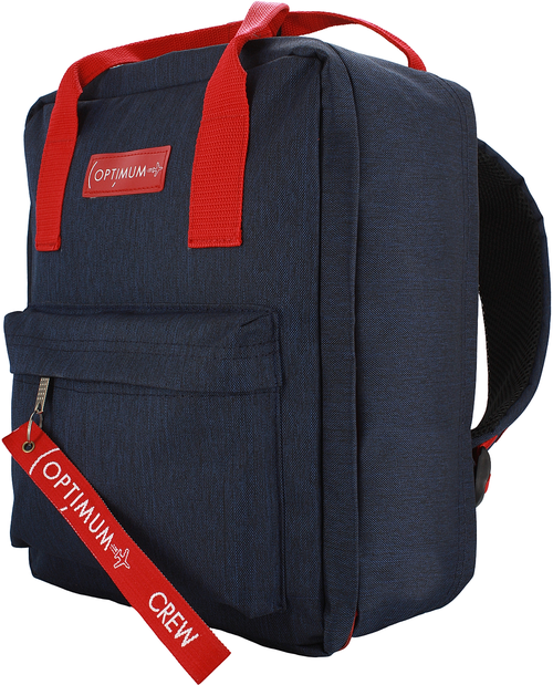 Сумка дорожная сумка-рюкзак Optimum Crew 40135717_11, 29 л, 36х30х27 см, ручная кладь, синий