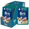 Влажный корм для собак Brit Premium утка в соусе для взрослых собак всех пород - изображение