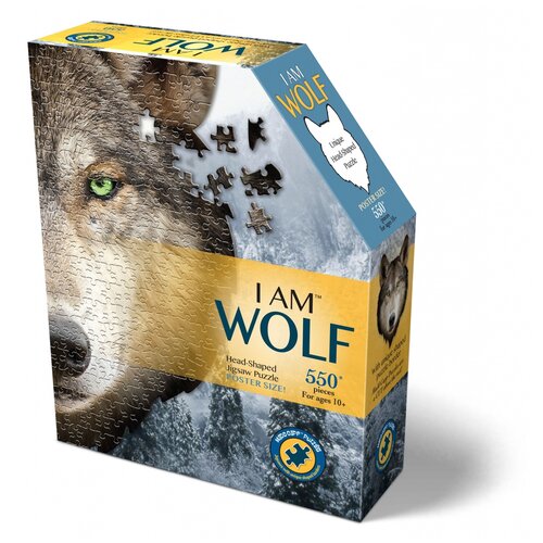 Пазл Madd Capp Волк, 3003, 550 дет., 81.3х61х24 см, разноцветный puzzle i am wolf волк 300 элементов