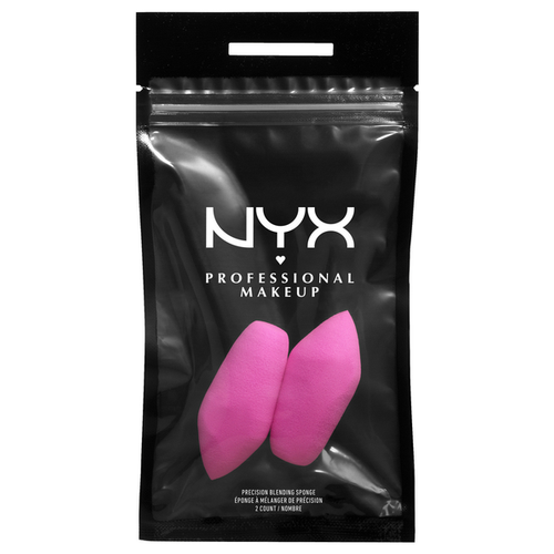 NYX professional makeup Набор спонжей Precision Blending Sponge, 2 шт. розовый