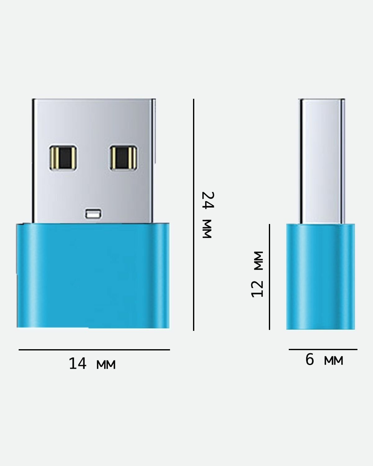 Переходник type c на USB