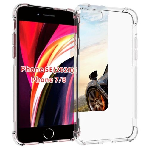 Чехол MyPads Forza Horizon 4 для iPhone 7 4.7 / iPhone 8 / iPhone SE 2 (2020) / Apple iPhone SE3 2022 задняя-панель-накладка-бампер чехол mypads forza horizon 4 для iphone 14 pro max задняя панель накладка бампер