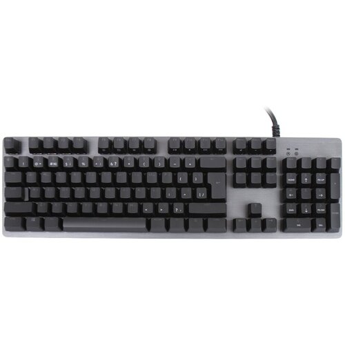 Игровая клавиатура проводная Logitech 920-009351, темно-серый клавиатура проводная logitech gaming keyboard g512 usb черный 920 009351