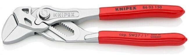 Клещи переставные KNIPEX 8603150 Клещи переставные-гаечный ключ 150 мм KNIPEX - фотография № 9