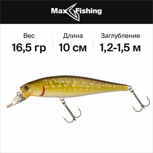 фото Воблер для рыбалки lucky craft pointer 100 sp #802 northern pike 16,5 гр