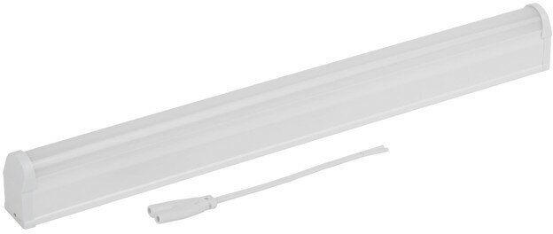 Светильник линейный светодиодный эра 8вт led 4000к ip20 пластик белый - фотография № 9