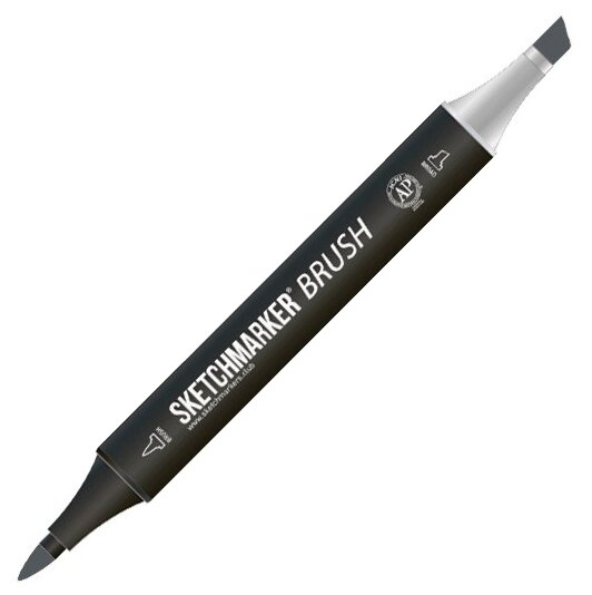 Маркер Sketchmarker Brush двухсторонний на спирт.основе цв.SG3 Простой серый 3