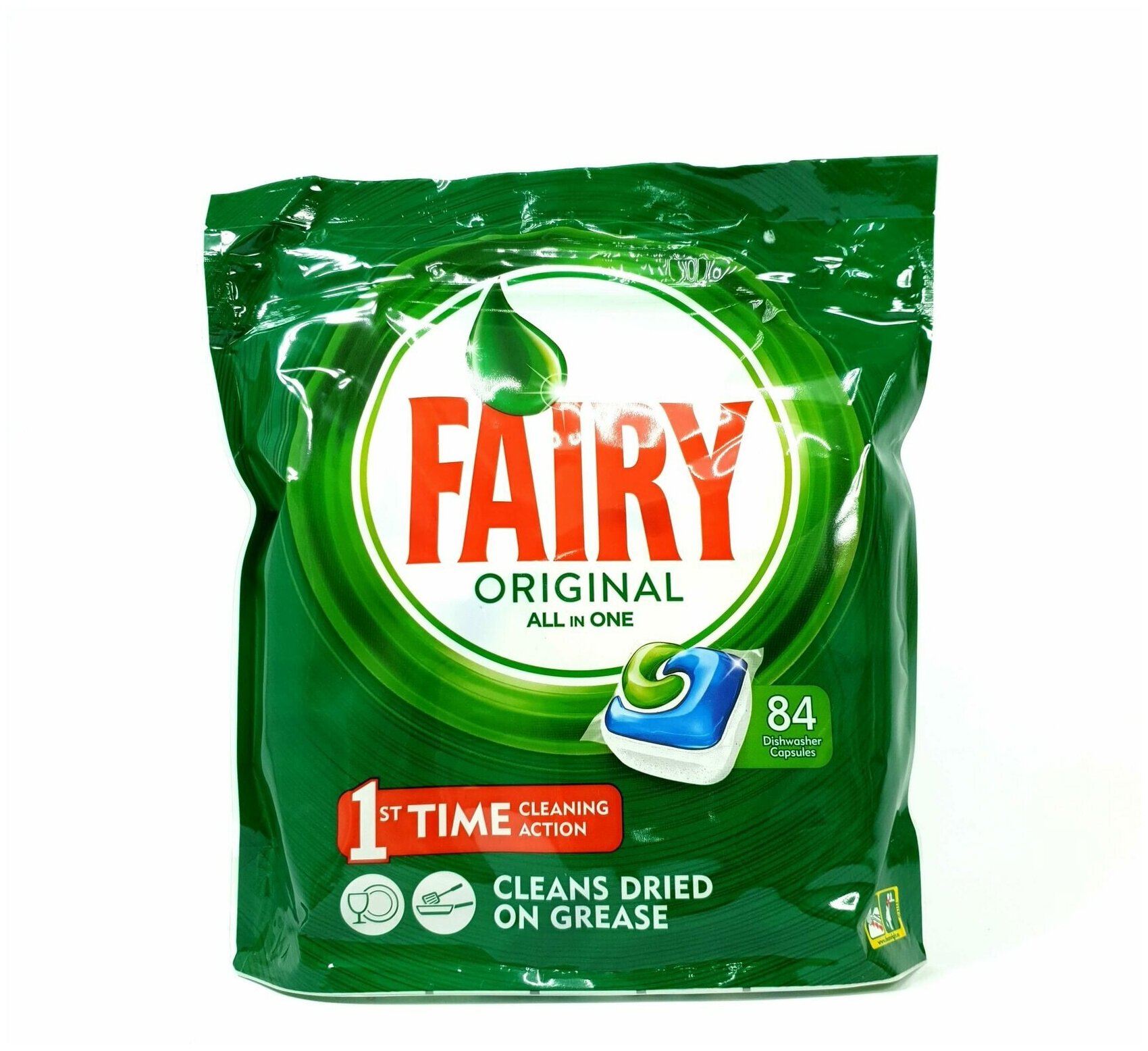 Fairy Original All in 1 капсулы для посудомоечной машины, 84 шт.