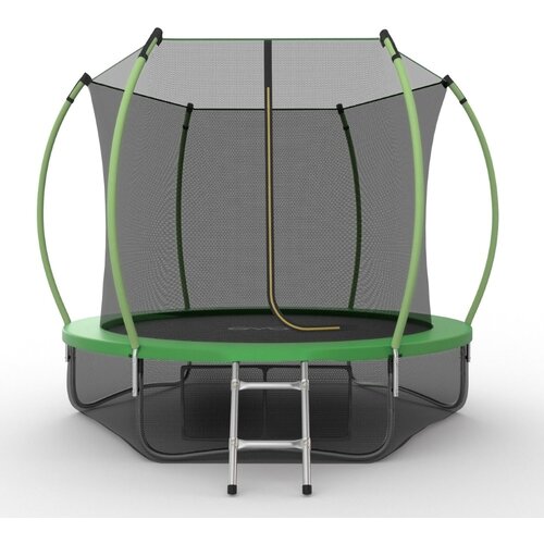 фото Каркасный батут evo jump inside 10ft с нижней сетью 305х305х254 см , green