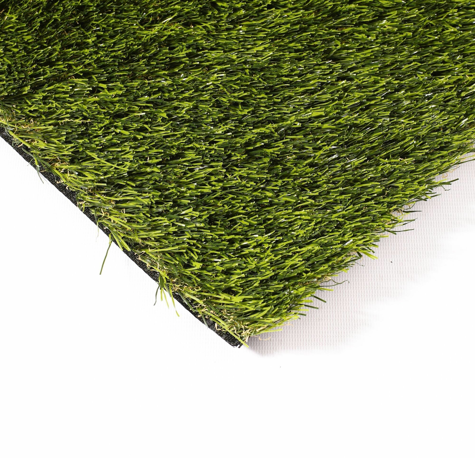 Искусственный газон 2х7,5 м. "Premium Grass" Deco Nature 35. Искусственная трава в рулоне для декора, высота ворса 35 мм. - фотография № 6