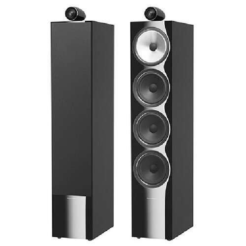 Напольная акустическая система BOWERS & WILKINS 702 S2, черный, пара