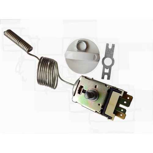 Термостат ТАМ 113(2) -1.3(-10+10С) для холодильника+ручка с креплением