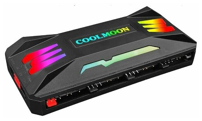 Хаб контроллер A-RGB подсветки и PWM Coolmoon с пультом дистанционного управления