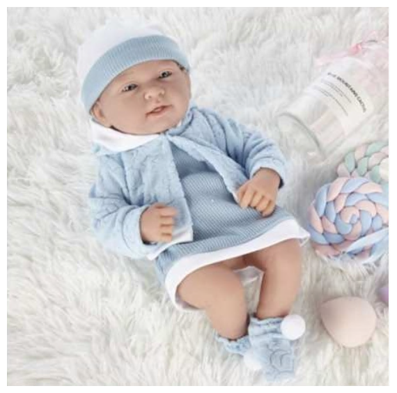 Пупс Junfa WJ-B9968 Pure Baby 35см в кофточке