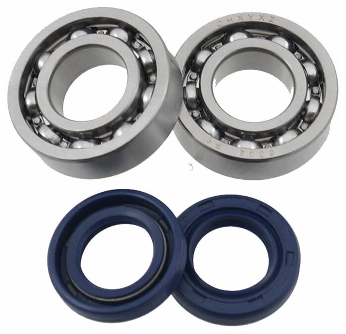 фото Комплект подшипники + сальники коленвала для STIHL MS170 / MS180 / MS181 / MS211 (пара)