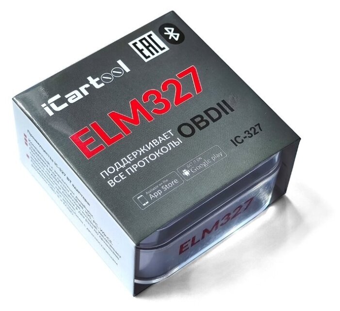 Адаптер диагностический ELM327 BT Android / IOS iCartool IC-327