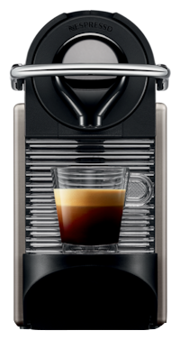 Кофемашина капсульная Nespresso C61 Pixie Electric, titan - фотография № 2