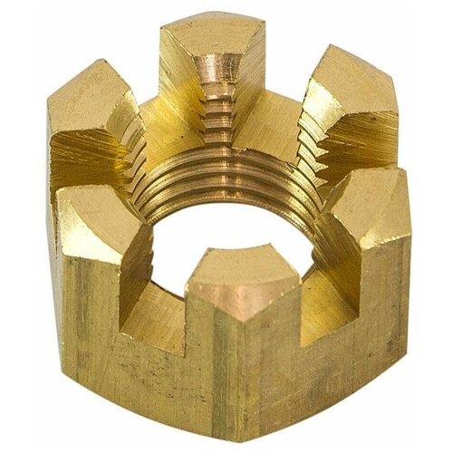 фото Гайка tant(tbnt) на винт плм tohatsu 9.9-18 (25-35) л.с. 10 шлицов нет бренда